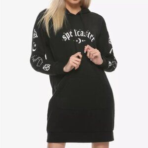 Hot Topic Spellcaster Wicked Hoodie Women Spell Out Celestial Goth L